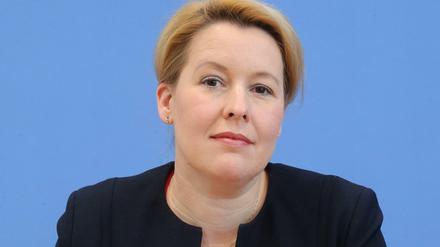 Steht als SPD-Chefin nicht zur Verfügung: Bundesfamilienministerin Franziska Giffey (SPD).