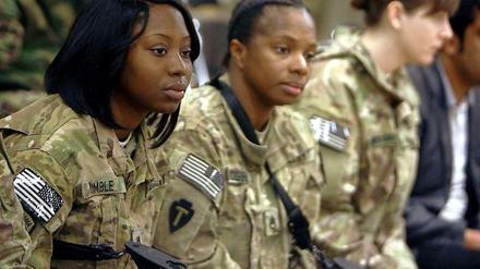 US-Soldatinnen in Afghanistan: Demnächst an vorderster Front?