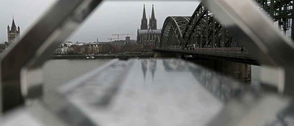 Blick auf die Stadt Köln.