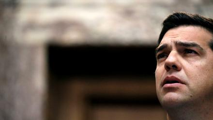 Griechenlands Ministerpräsident Alexis Tsipras steht vor einer entscheidenden Abstimmung. 