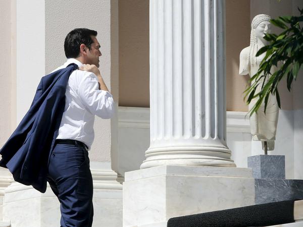 Griechenlands Ministerpräsident Alexis Tsipras am Montag in Athen.