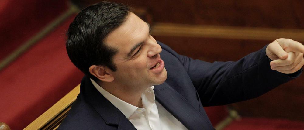 Alexis Tsipras will mit der Kanzlerin Flüchtlinge auf einer griechischen Insel besuchen.