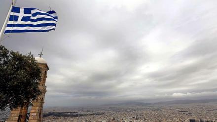 Stürmische Zeiten. Die Haushaltslage in Athen ist angespannt.