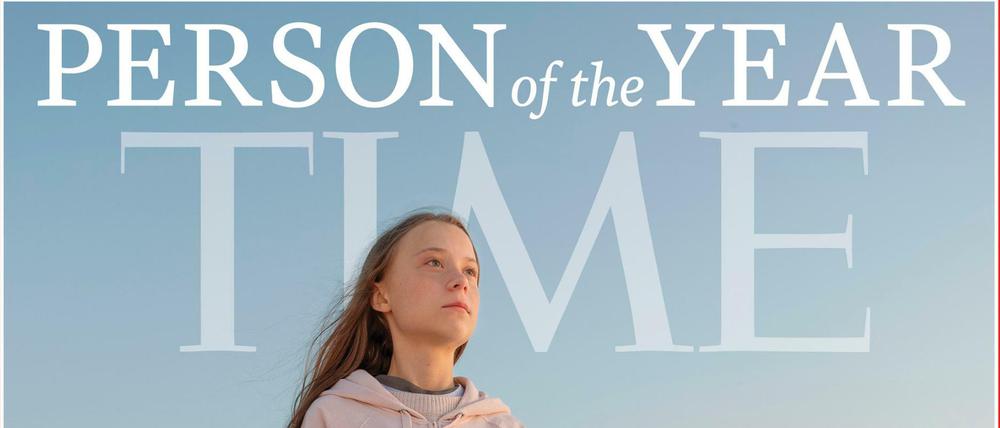 So sieht es aus, das „Time“-Magazin, in dem Greta Thunberg zur Person des Jahres gekürt wird.