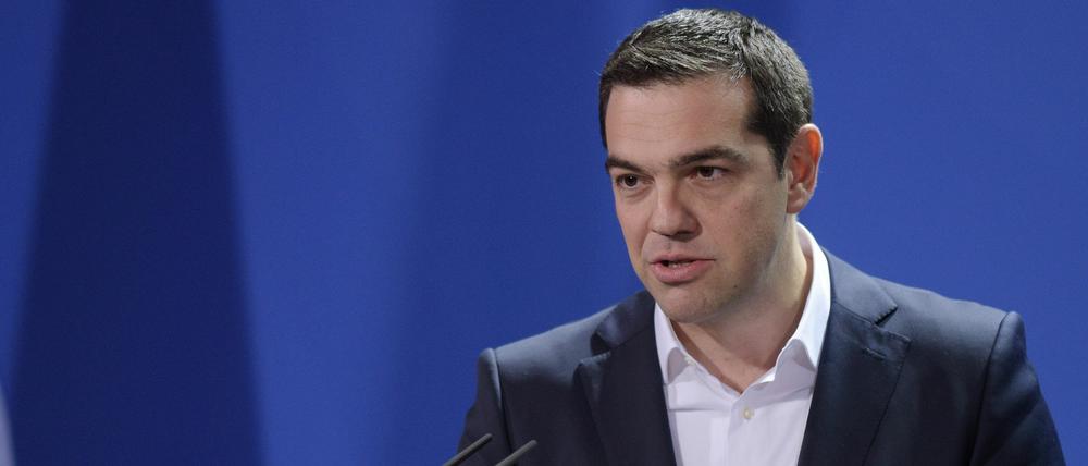 Premierminister Alexis Tsipras