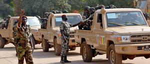 Bald sollen die Truppen der Afrikanischen Union wieder selbst für Sicherheit in Mali sorgen.