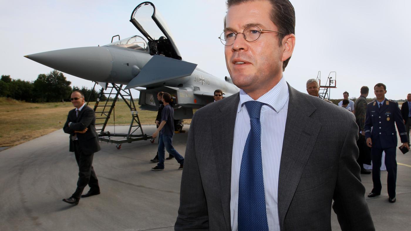 In Indien Guttenberg wirbt um Rüstungsauftrag für EADS