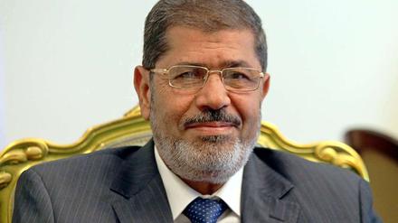 Mohammed Mursi. Von Oppositionellen wird Ägyptens Präsident bereits als "neuer Pharao" bezeichnet.