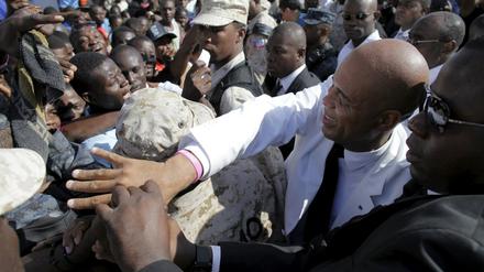 Fünf Jahre lang war Michel Martelly Haitis Präsident. 