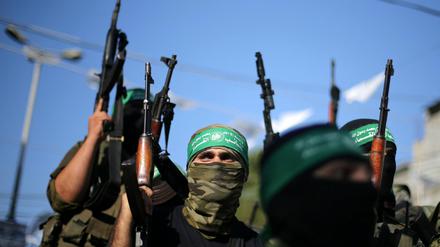 Kämpfer der Hamas: Die Gruppe wird von den USA, der EU und Israel als Terrororganisation eingestuft.