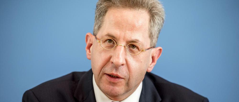 Hans-Georg Maaßen als er noch Präsident des Bundesamtes für Verfassungsschutz war.