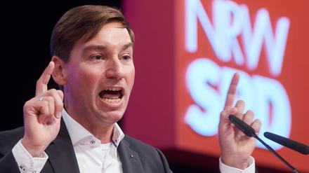 SPD-Landesvorsitzender Sebastian Hartmann.