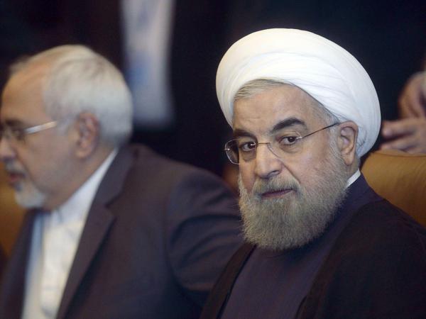 Irans Präsident Ruhani stellt Europa ein Ultimatum. Innerhalb von 60 Tagen soll es dafür sorgen, dass der Handel mit seinem Land funktioniert.