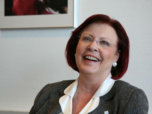 Heidemarie Wieczorek-Zeul, SPD, ehemalige Bundesministerin für wirtschaftliche Zusammenarbeit und Entwicklung. 