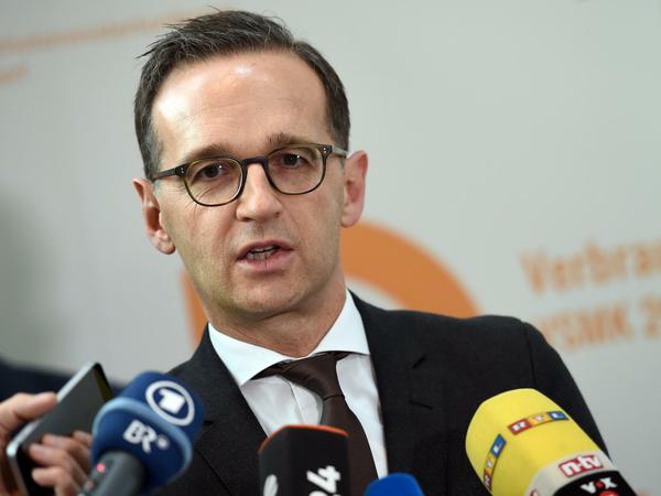 Heiko Maas, Bundesminister für Justiz und für Verbraucherschutz (SPD). 