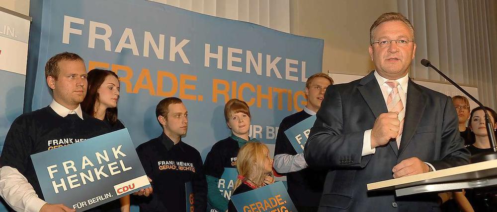 Frank Henkel war gerade richtig für die Berliner CDU.