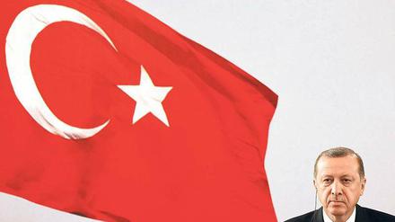 Richtlinienkompetenz. Präsident Recep Tayyip Erdogan ordnet alles dem Ziel unter, ein Präsidialsystem in der Türkei durchzusetzen. 