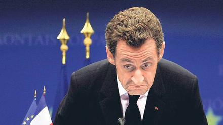 Sarkozy versucht zu punkten.