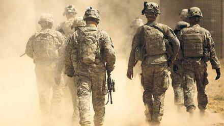 Vor dem Abmarsch? Die USA wollen bis 2014 ihre Kampftruppen aus Afghanistan abziehen.