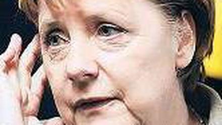 Moderatorin. Kanzlerin Angela Merkel muss zusammenführen. Foto: dpa