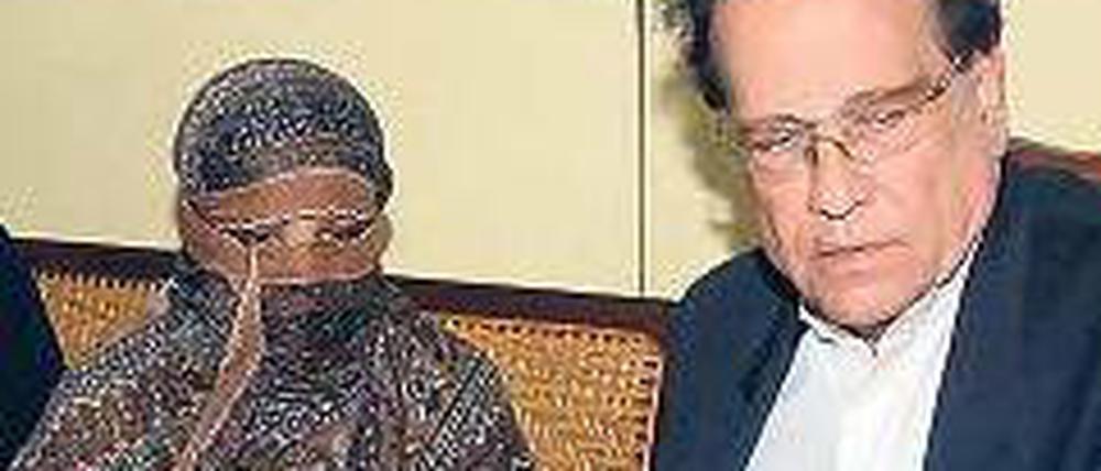 Die Opfer. Asia Bibi und der liberale Politiker Salman Taseer. Foto: AFP