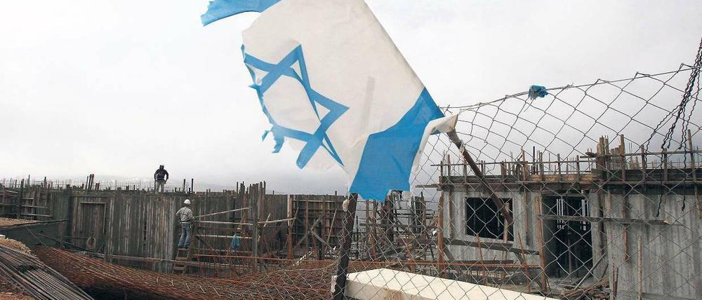 Stein des Anstoßes. Israel steht wegen seines Siedlungsbaus – wie hier in Har Gilo bei Jerusalem – in der Kritik. Foto: Baz Ratner/Reuters