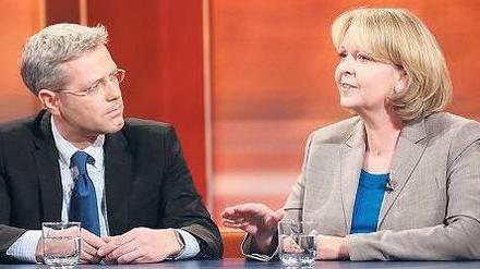 Bald wieder im Duell? CDU-Landeschef Norbert Röttgen und Ministerpräsidentin Hannelore Kraft (SPD). 