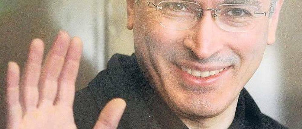 Russlands bekanntester Häftling: Michail Chodorkowski, Ex-Chef von Jukos und Kreml-Kritiker, wurde wegen Steuerhinterziehung und Unterschlagung verurteilt. Foto: dpa
