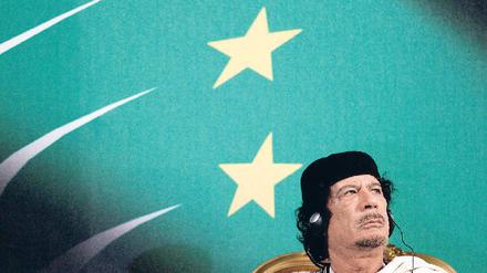 Privatvermögen? Staatsvermögen? Muammar al Gaddafi, Libyens Staatschef, hat beides ganz bewusst nicht getrennt. Foto: Max Rossi/Reuters