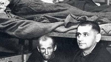„Ort des Massensterbens“: Im Konzentrationslager Flossenbürg – hier der Krankensaal kurz nach der Befreiung – kamen mehr als 30 000 Menschen ums Leben. Foto: pa/dpa