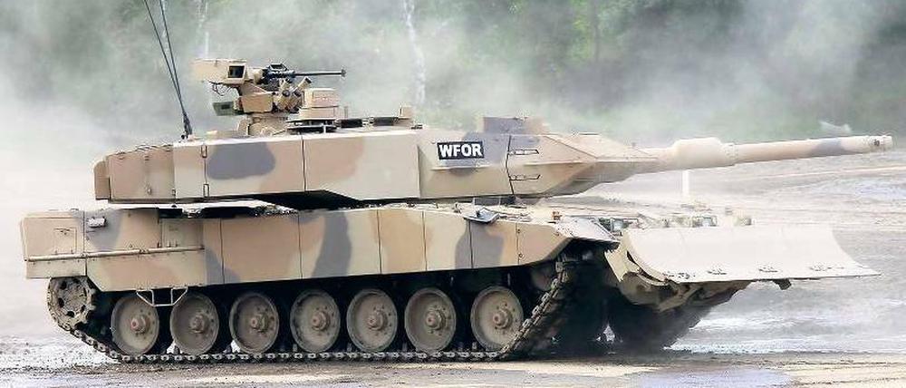 Der Leopard-2. Aus Sicht Israels ist er für den Kampf gegen Aufständische ungeeignet.