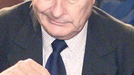 In der Kritik: Ex-Präsident Jacques Chirac (Archivbild) steht derzeit bereits wegen der Schaffung fiktiver Jobs für Bekannte vor Gericht. Foto: Reuters
