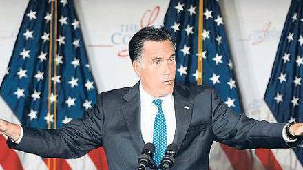 Ausgewogen. In den Umfragen hat Mitt Romney schon aufgeholt. Der Ausgang der Präsidentschaftswahl ist völlig offen. Foto: dpa
