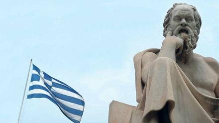 Kritische Wahrheitssuche und Gerechtigkeit – die Maximen des griechischen Philosophen Sokrates sind bis heute keine schlechte Richtschnur des Handelns. Foto: Aris Messinis/AFP