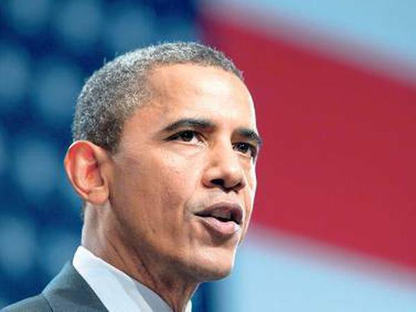 Angespannter Präsident: Für Barack Obama geht es um das wichtigste politische Projekt seiner bisherigen Amtszeit.