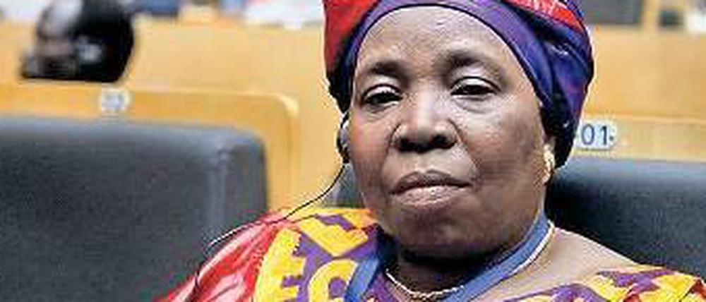 Am Gipfel. Nkosazana Dlamini-Zuma, die neue Chefin der Afrikanischen Union. 