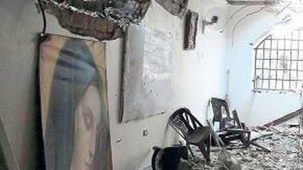 Ruheloser Ort. In den Zentren Syriens werden auch Kirchen angegriffen. 