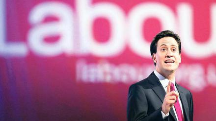 Red Ed war mal. Jetzt will Labour-Chef Miliband seine Partei in die Mitte führen.