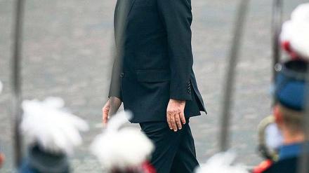 Mit eigenem Rhythmus. Frankreichs Staatschef François Hollande will sich vom sprunghaften Stil seines Vorgängers Nicolas Sarkozy distanzieren.