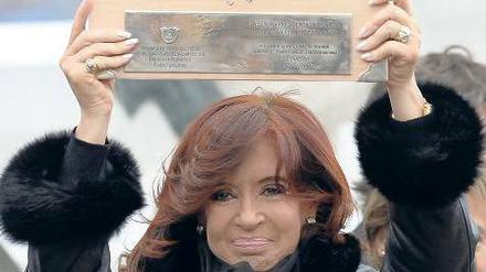 Ansichtssache. Für Argentiniens Präsidentin Kirchner ist klar, wem die "Islas Malvinas" gehören.