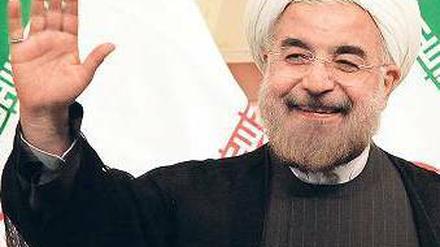 Hält am Atomprogramm seines Landes fest: Irans Präsident Hassan Rohani. Foto: dpa