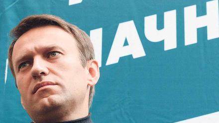 Gutes Ergebnis, und doch unzufrieden. Oppositionskandidat Alexej Nawalny sieht sich um eine Stichwahl betrogen. 