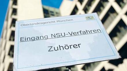 Der NSU-Prozess in München stößt auf breites öffentliches Interesse. 