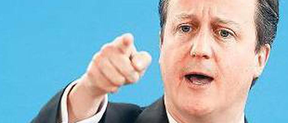 Premier David Cameron hofft, dass es zu einer einvernehmlichen Lösung kommt.