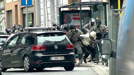 Terroristische Bedrohung. Festnahme eines Verdächtigen in Molenbeek.