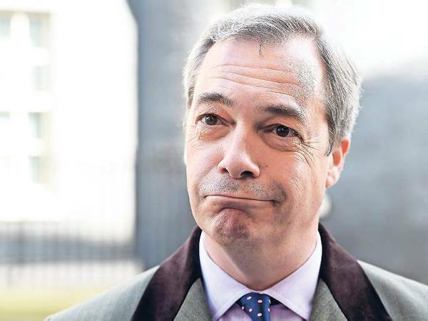Nigel Farage wäre der große Gewinner, wenn es zum Brexit kommt. 