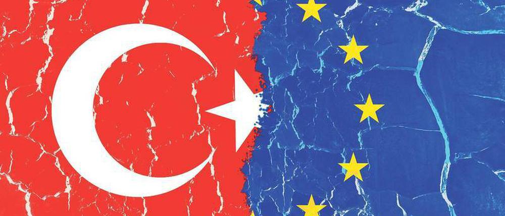 Wenig Gemeinsamkeiten gibt es derzeit zwischen der Türkei und der Europäischen Union.