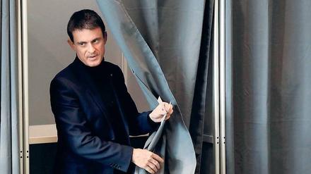 Wahlgang: Ex-Premierminister Manuel Valls hat sich in der Vorwahl der Sozialisten durchgesetzt. 