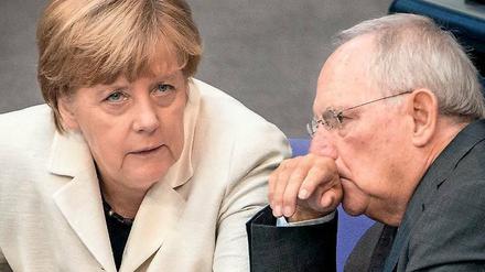 Im Gespräch als nächster Bundestagspräsident: Finanzminister Wolfgang Schäuble.