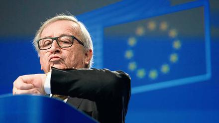 Die letzten Tage als EU-Kommissionschef. Jean-Claude Juncker. 